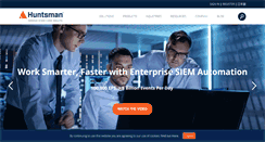 Desktop Screenshot of huntsmansecurity.com